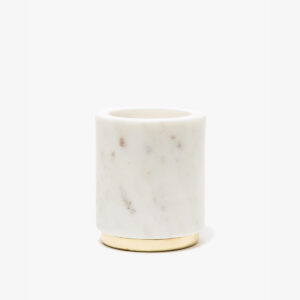 Mara Marble + Brass Utility